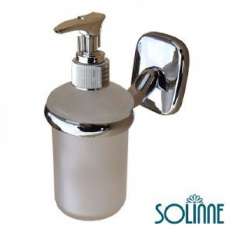 Дозатор для жидкого мыла стеклянный SOLINNE 7283, арт. 7283, SOLINNE