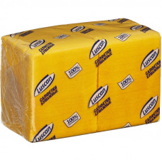 Салфетки бумажные Luscan Profi Pack 1сл24х24 желтые 400шт/уп