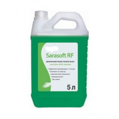 Дезинфиц. средство (пенное мыло) Sarasoft RF, 5 л, Saraya