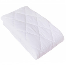 Одеяло 172х205 стеганое, кант, 200-250гр/м2 (холлофайбер/микрофибра),белый