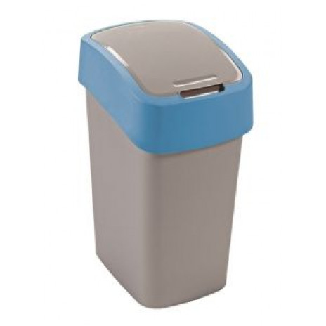 Корзина для мусора с откидной крышкой CURVER FLIP BIN 10L синий / 217816, арт. 217816, CURVER