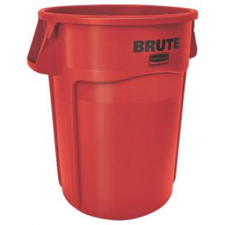 Контейнер для мусора Rubbermaid BRUTE 166,5л / красный / FG264300RED, Rubbermaid