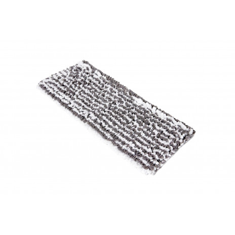 Моп петельный комбинированный серый, карман + язык, 40*11 см, арт. NMVP-40-RS