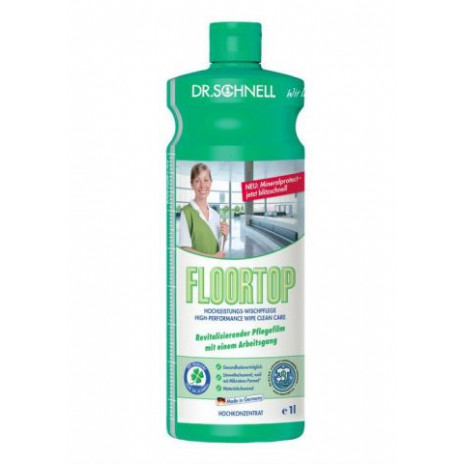 FLOORTOP 1 л средство для очистки и защиты напольных покрытий, арт. 144144, Dr. Schnell