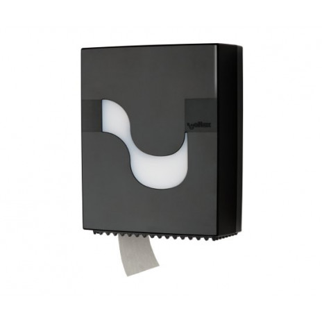 Диспенсер для туалетной бумаги в рулонах MEGAMINI Mini JAMBO Toilet paper BLACK, черный, арт. 92210, Celtex