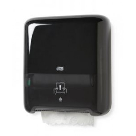 Диспенсер для бумажных полотенец в рулонах Tork Matic®, черный, Н1, арт. 551008, Tork