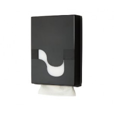 Диспенсер для полотенец в пачках M & Z-сложения, MEGAMINI M / Z / ZZ Folded Hand towel BLACK, черный, арт. 92110