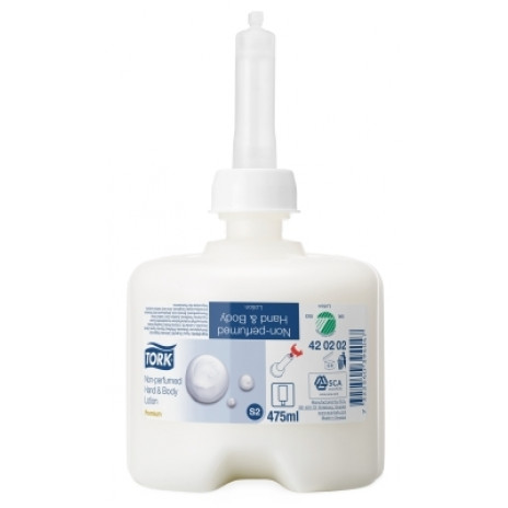 Жидкое мыло-гель для тела и волос мини Tork Premium 0,475 л, S2, арт. 421602, Tork