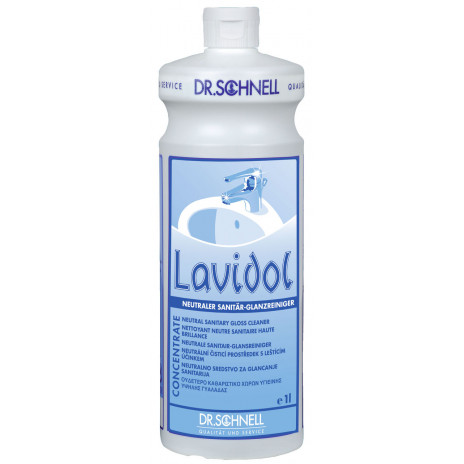 LAVIDOL 1 л нейтральное средство для очистки санитарных зон и мрамора, арт. 143393, Dr. Schnell
