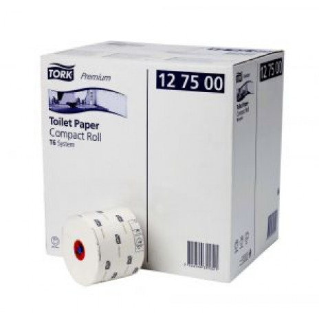 Туалетная бумага Mid-size в миди рулонах Tork Premium мягкая, 2 слоя, размер 90*9,9 см, белый, Т6 (27 шт/упак), арт. 127520, Tork