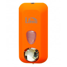 Диспенсер для жидкого мыла в пакетах LIME Color, объем 0,5 л, оранжевый, арт. A71501ARS