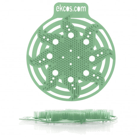 Коврики-вставки для писсуара, ЭКОС (POWER-SCREEN), на 30 дней каждый, комплект 2 шт., аромат «Сосна», цвет зеленый, Ekcos