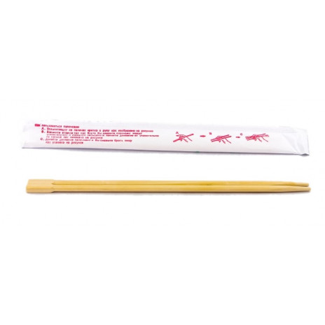 Палочки для суши 23 см с рисунком, ука (100 шт/упак),