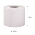 Бумага туалетная 'МЯГКИЙ РУЛОНЧИК' белая, 51 метр, 100% целлюлоза, 1-слойная, LAIMA, 114737