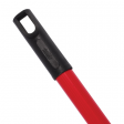Черенок для уборочного инвентаря 120 см, еврорезьба, металлопластик, красный, IDEA, М 5145, IDEA