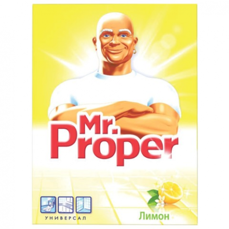 Чистящее средство 400 г, MR.PROPER (Мистер Пропер) 'Лимон', универсал, порошок, MR. PROPER