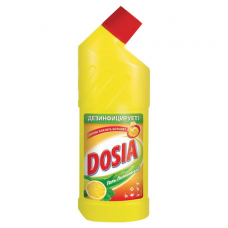 Чистящее средство 750 мл, DOSIA (Дося) 'Лимон', для сантехники, дезинфицирующий и отбеливающий эффект, гель