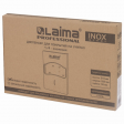 Диспенсер для покрытий на унитаз LAIMA PROFESSIONAL INOX, 1/4 сложения, нержавеющая сталь, матовый, 605704, ЛАЙМА