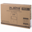 Диспенсер для покрытий на унитаз LAIMA PROFESSIONAL INOX, 1/4 сложения, нержавеющая сталь, зеркальный, 605705, ЛАЙМА
