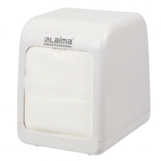 Диспенсер для салфеток LAIMA PROFESSIONAL (Система N2), настольный, белый, ABS-пластик, 606679