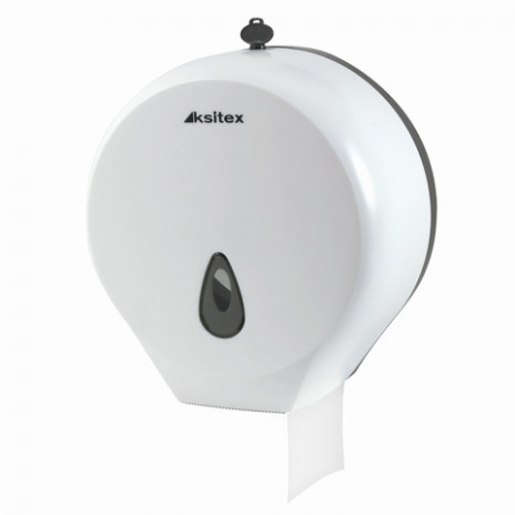 Диспенсер для туалетной бумаги KSITEX (Система Т2), mini, белый, ТН-8002A, Ksitex