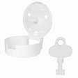 Диспенсер для туалетной бумаги LAIMA PROFESSIONAL ORIGINAL (Система T1), БОЛЬШОЙ, белый, ABS-пластик, 605768, ЛАЙМА