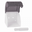 Диспенсер для туалетной бумаги в стандартных рулонах, тонированный серый, ЛАЙМА, 605044, ЛАЙМА