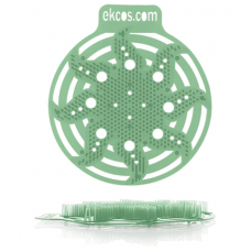 Коврики-вставки для писсуара, ЭКОС (POWER-SCREEN), на 30 дней каждый, комплект 2 шт., аромат 'Сосна', цвет зеленый, PWR-9G