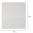 Салфетки бумажные для диспенсера, LAIMA (Система N4) PREMIUM, 2-слойные, КОМПЛЕКТ 5 пачек по 200 шт., 19,5х16,5 см, белые, 112510, ЛАЙМА
