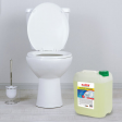 Средство для уборки туалета 5 л, ЛАЙМА PROFESSIONAL, гель с отбеливающим эффектом, 601612, ЛАЙМА