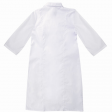 Халат медицинский женский белый, рукав 3/4, тиси, размер 48-50, рост 170-176, плотность ткани 120 г/м2, 610754