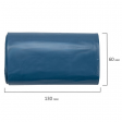 Мешки для мусора LAIMA 'ULTRA' 35 л синие 20 шт. особо прочные, ПВД 20 мкм, 50х60 см, 607686