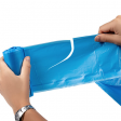 Мешки для мусора с ушками LAIMA 'ULTRA' 35 л синие 30 шт. прочные, ПНД 11 мкм, 50х65 см, 607684