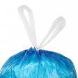 Мешки для мусора с завязками LAIMA 'ULTRA' 60 л, синие, 20 шт., прочные, ПНД 17 мкм, 60х70 см, 607692