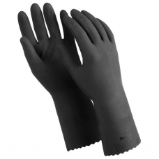 Перчатки латексные MANIPULA 'КЩС-1', двухслойные, размер 8 (M), черные, L-U-03/CG-942