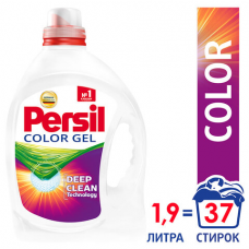 Средство для стирки жидкое автомат 1,95 л PERSIL (Персил) Color, гель, 2454029