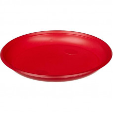 Тарелка одноразовая 205 мм красная (50 шт/уп)