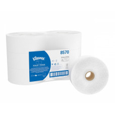 Туалетная бумага в больших рулонах Kleenex Jumbo Roll двухслойная (6 рулонов по 190 метров), арт. 8570