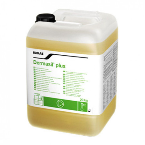 Жидкое средство для стирки цветного и белого белья DERMASIL PLUS 20KG/20L, 20 л, арт. 1015520, Ecolab
